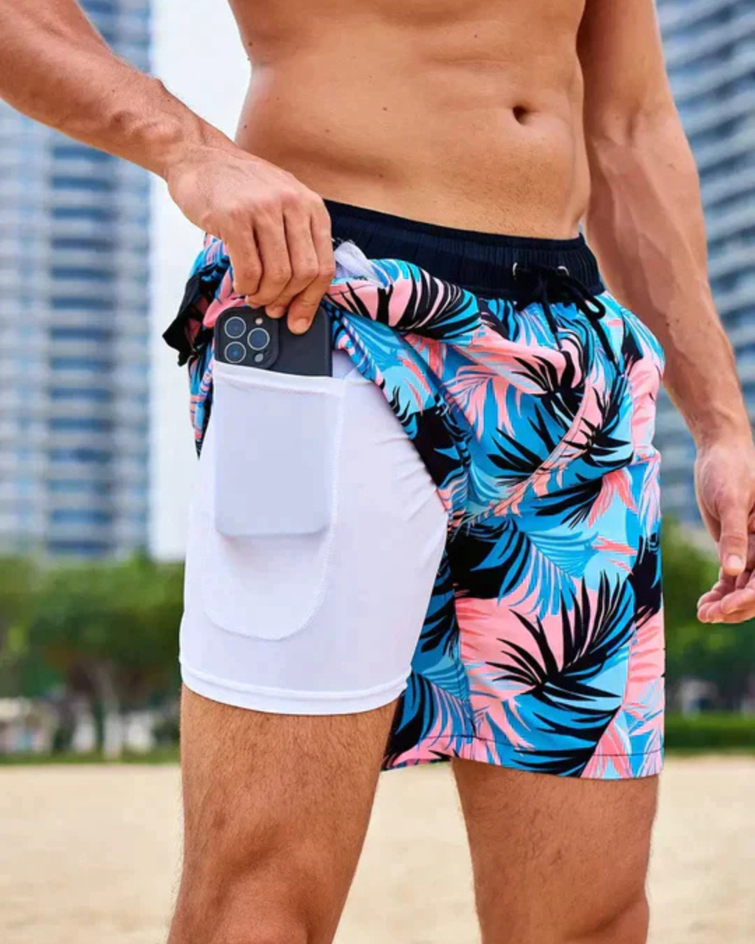 Kyle | Men's Lightweight Quick-Dry Swim Shorts