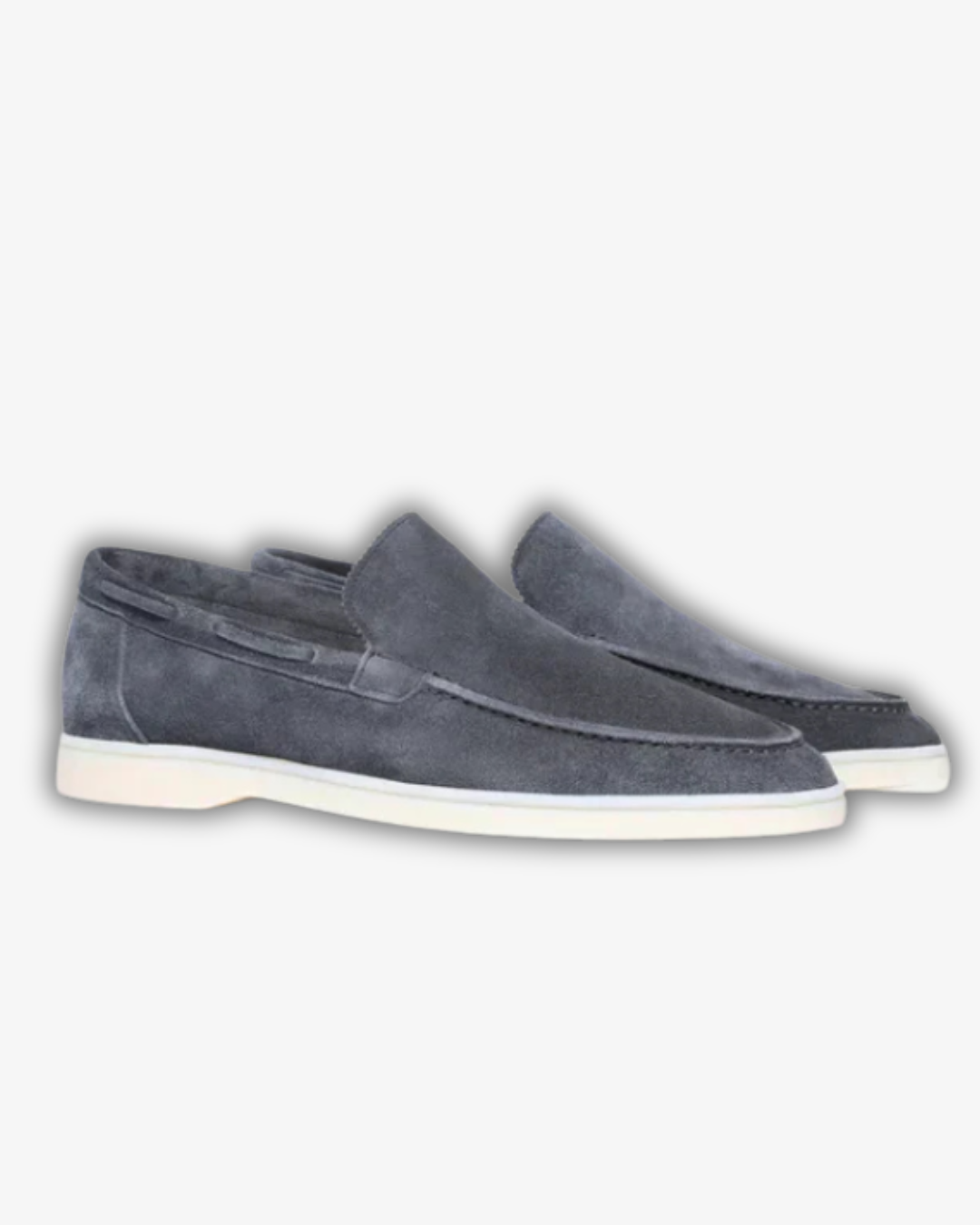 Men’s Suede Slip-On Loafers – Lightweight Smart Casual Shoes