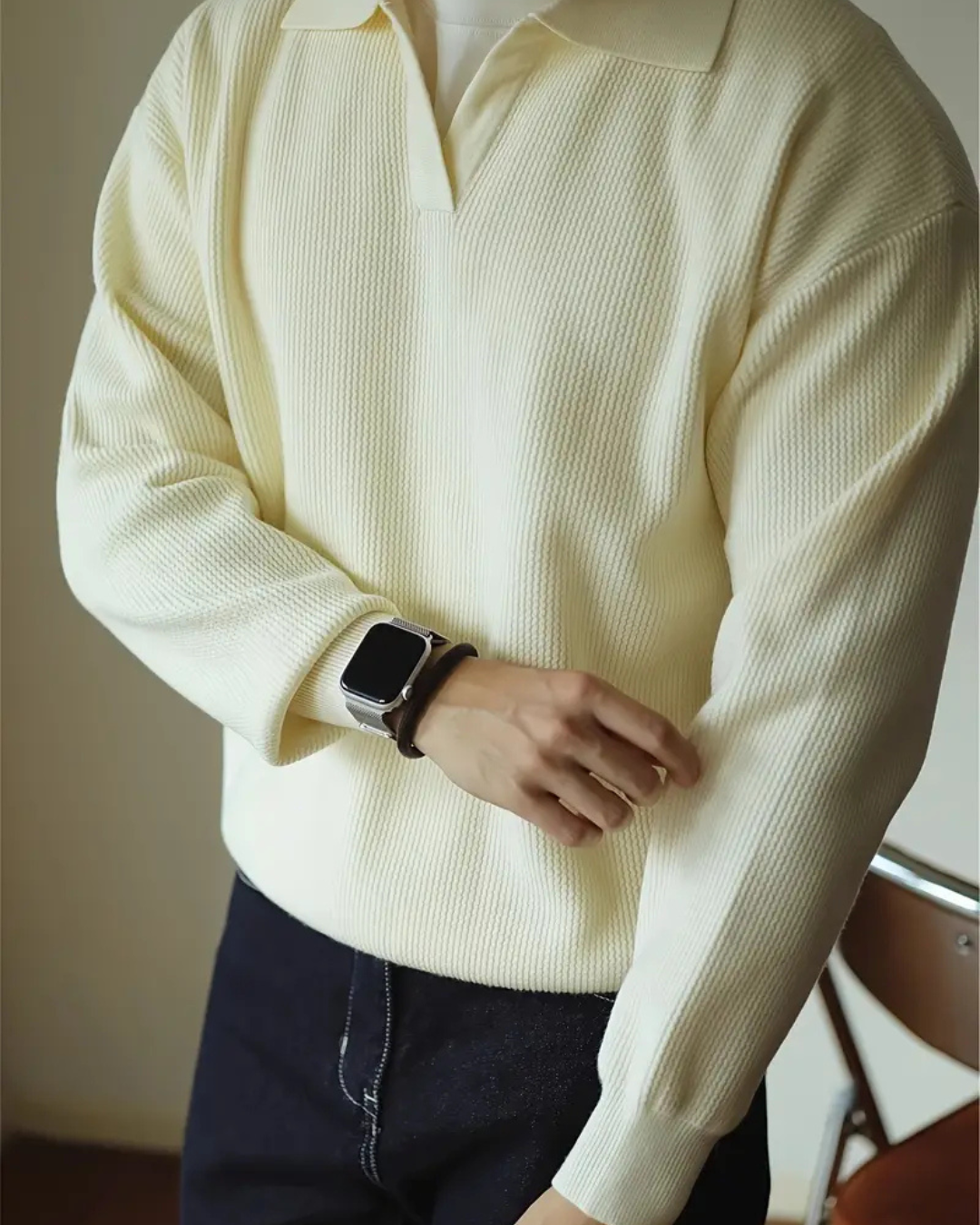Sebastian | Men's Knit Polo Shirt