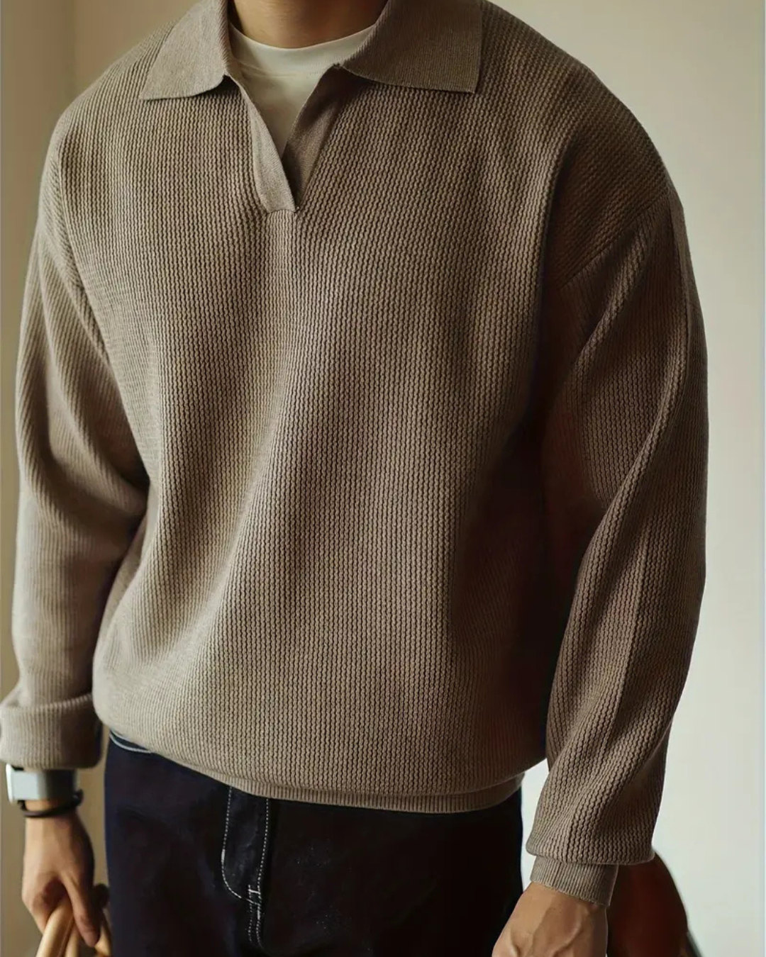 Sebastian | Men's Knit Polo Shirt