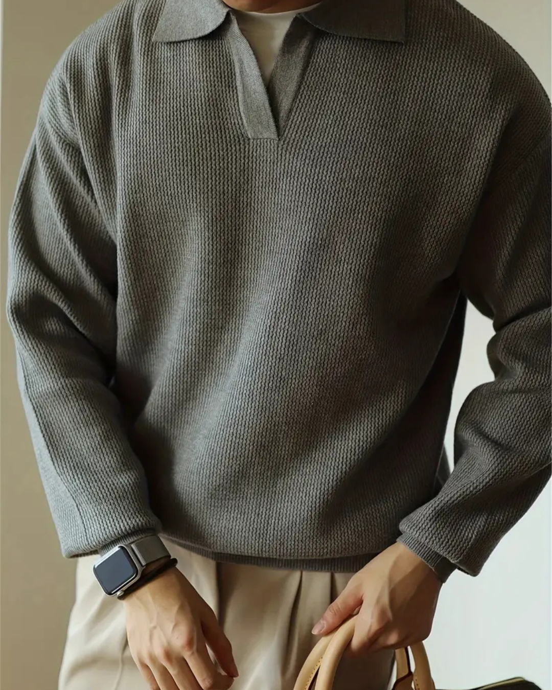 Sebastian | Men's Knit Polo Shirt