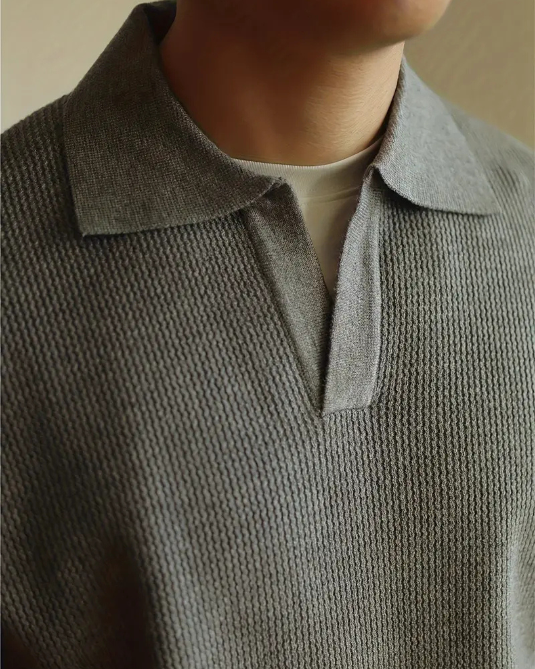 Sebastian | Men's Knit Polo Shirt