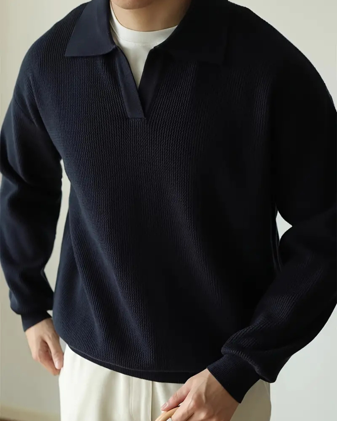 Sebastian | Men's Knit Polo Shirt