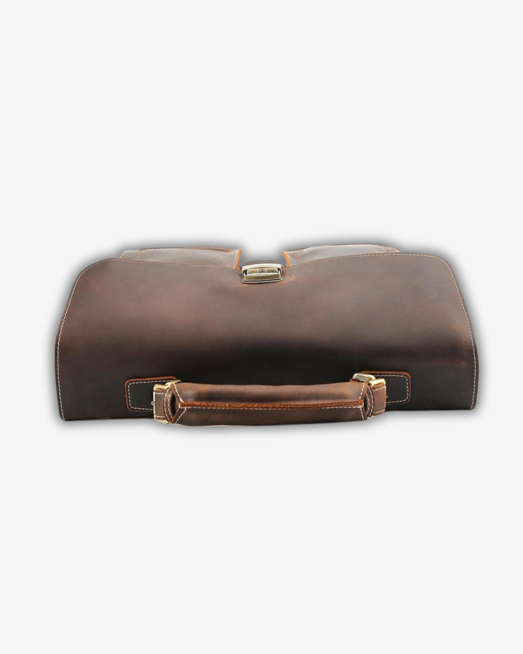Niara Brown Leather Shoulder Bag | Timeless Vintage Elegance