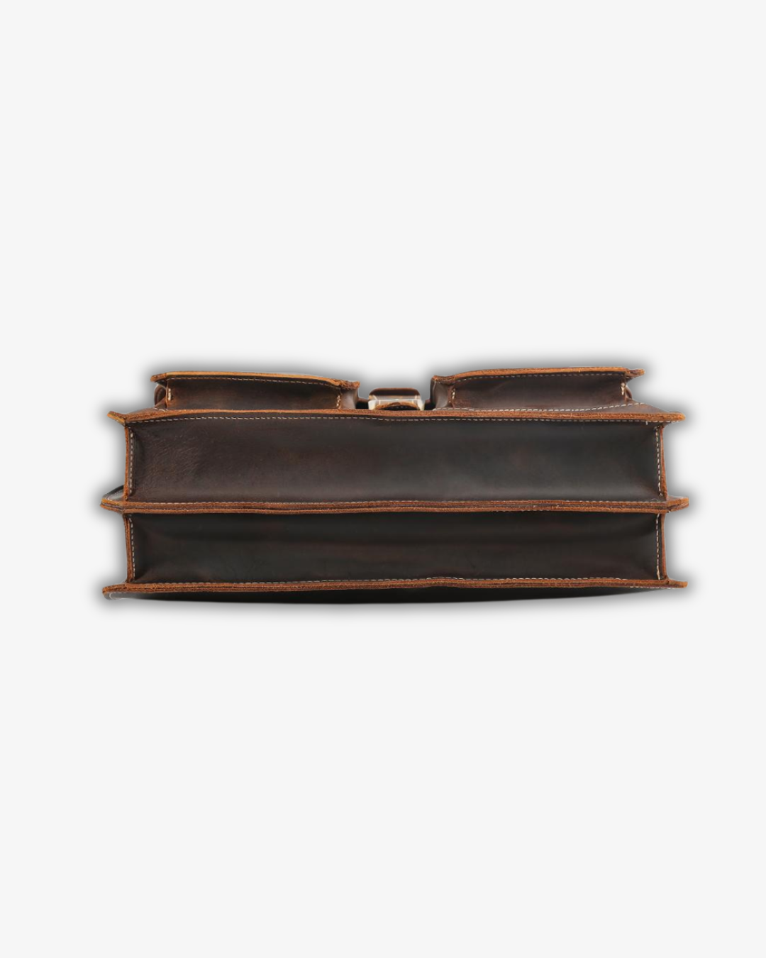 Niara Brown Leather Shoulder Bag | Timeless Vintage Elegance