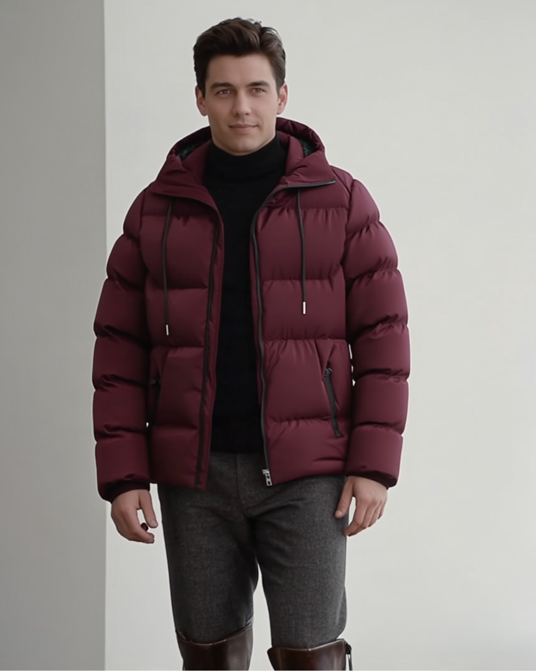 Warren | Men's Parka Jacket Faux Fur Lined