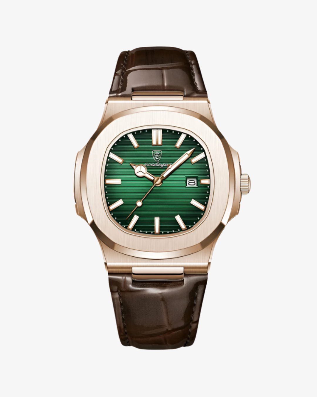 Orion Luxe Leather Chronograph Watch – Precision and Timeless Style