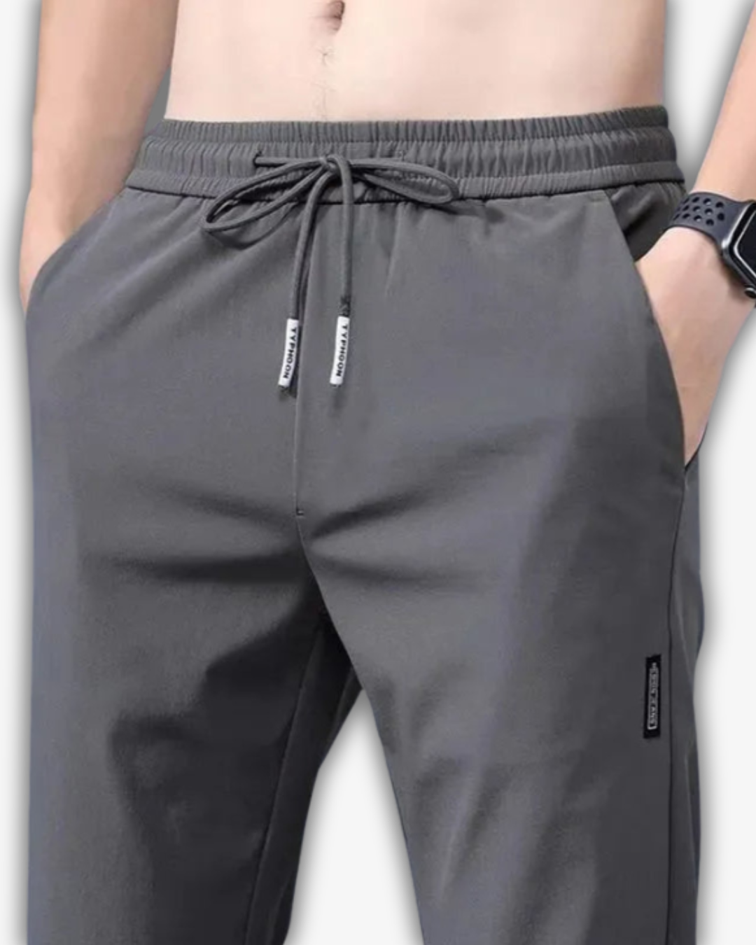 Samuel – Ice Silk Slim Fit Broek voor Heren