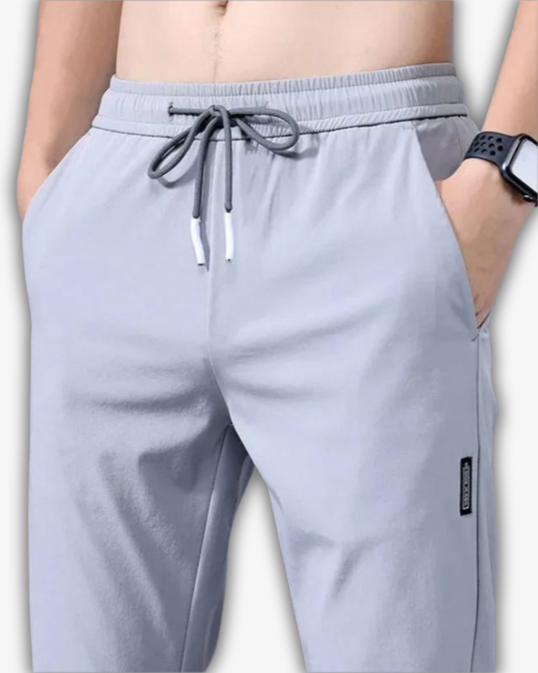 Samuel – Ice Silk Slim Fit Broek voor Heren