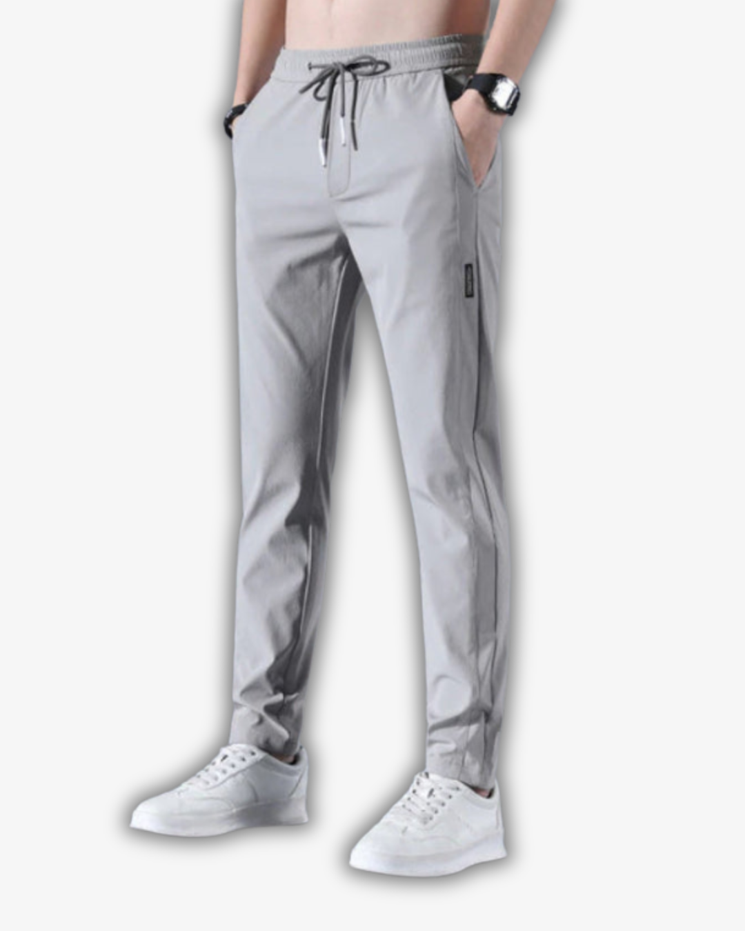 Samuel – Ice Silk Slim Fit Broek voor Heren