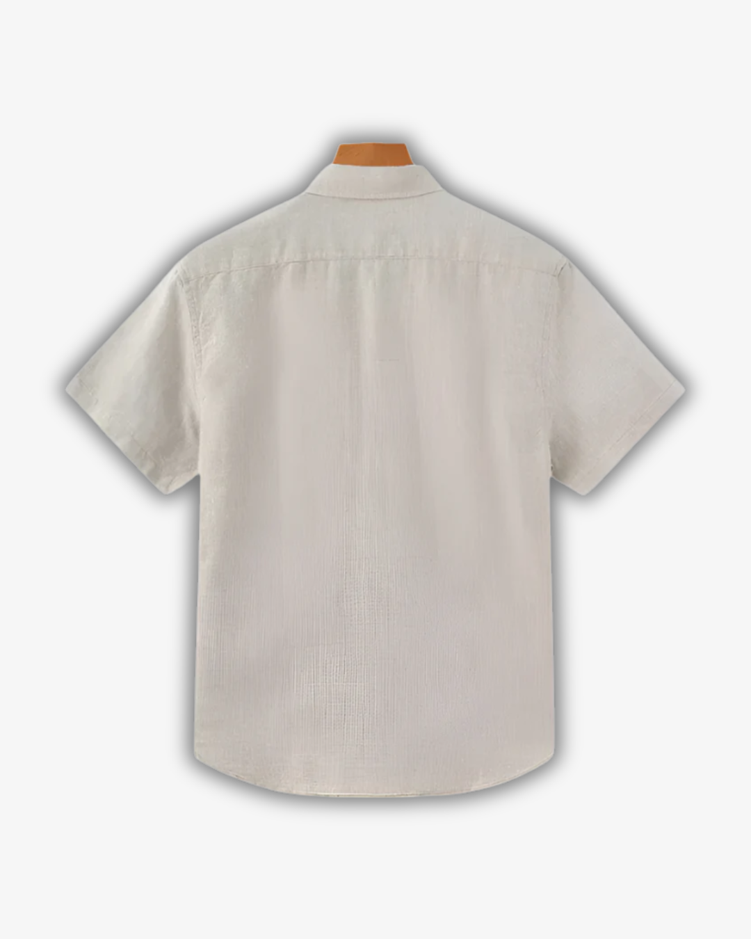 Men's Wrinkle-Free Linen Blend Shirt – Lightweight & Travel-Ready