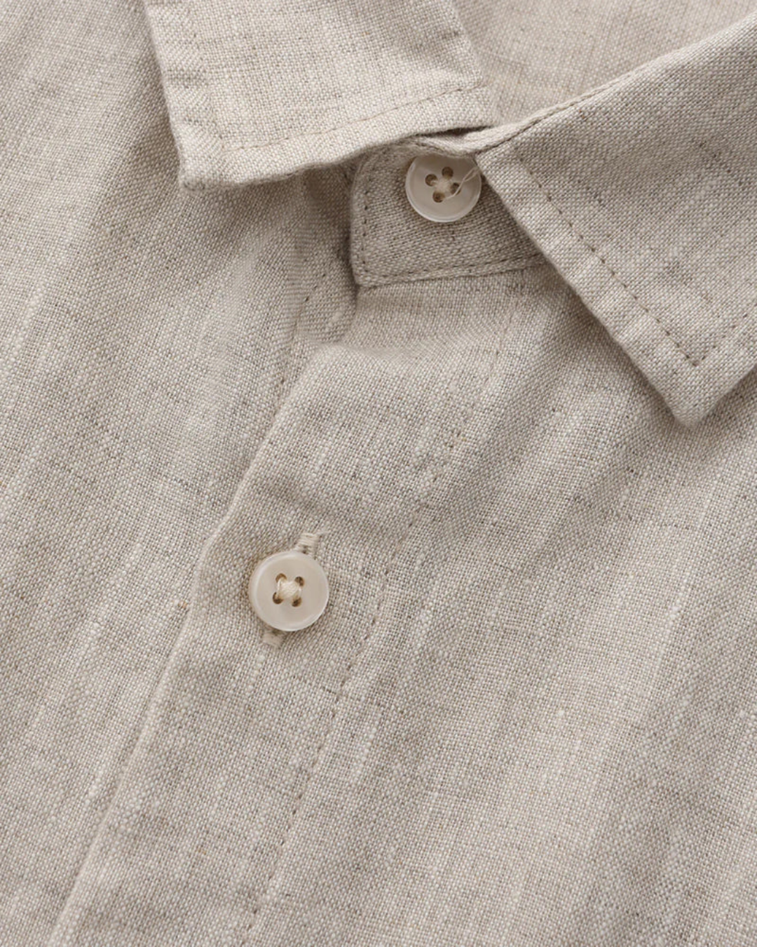 Men's Wrinkle-Free Linen Blend Shirt – Lightweight & Travel-Ready