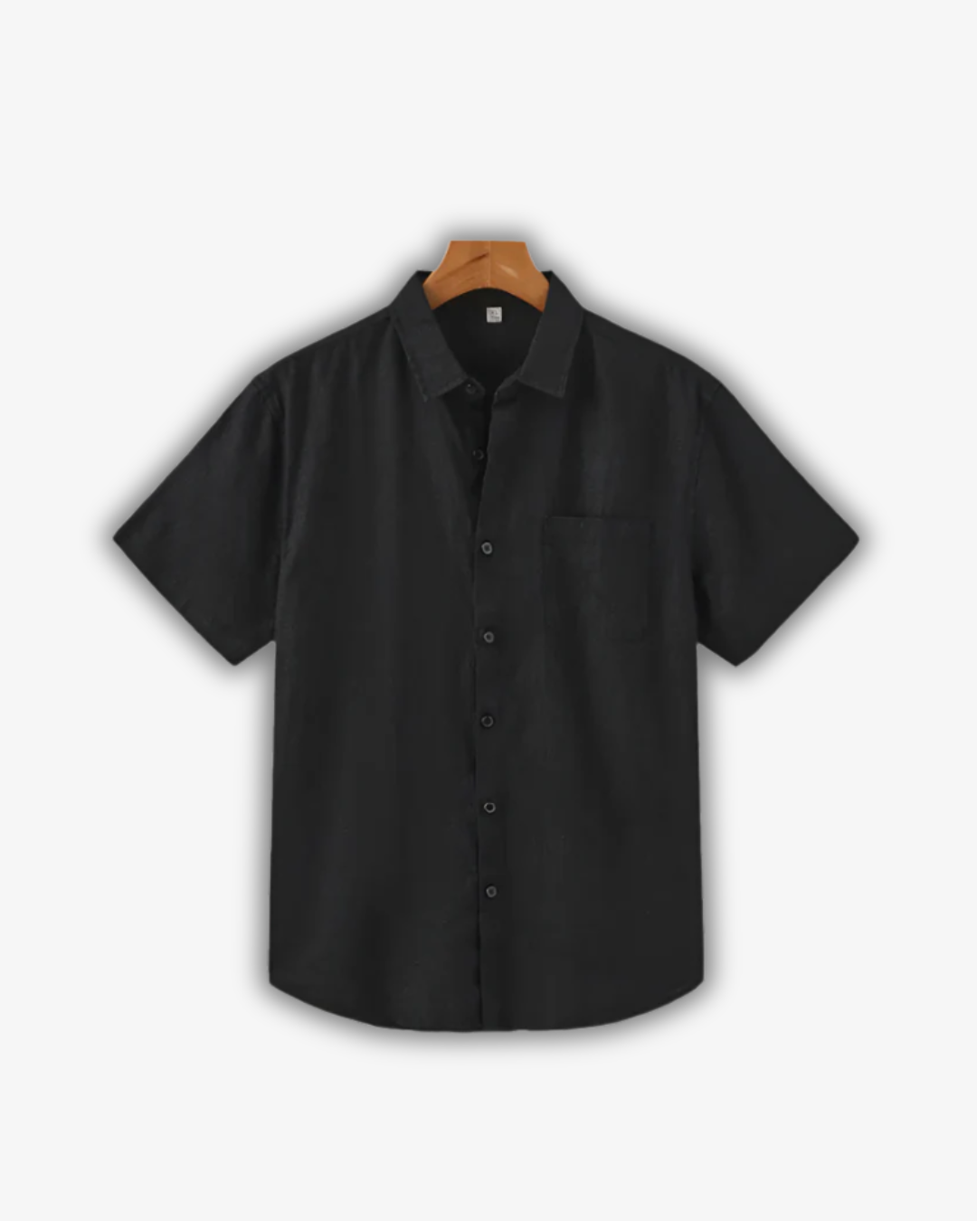Men's Wrinkle-Free Linen Blend Shirt – Lightweight & Travel-Ready