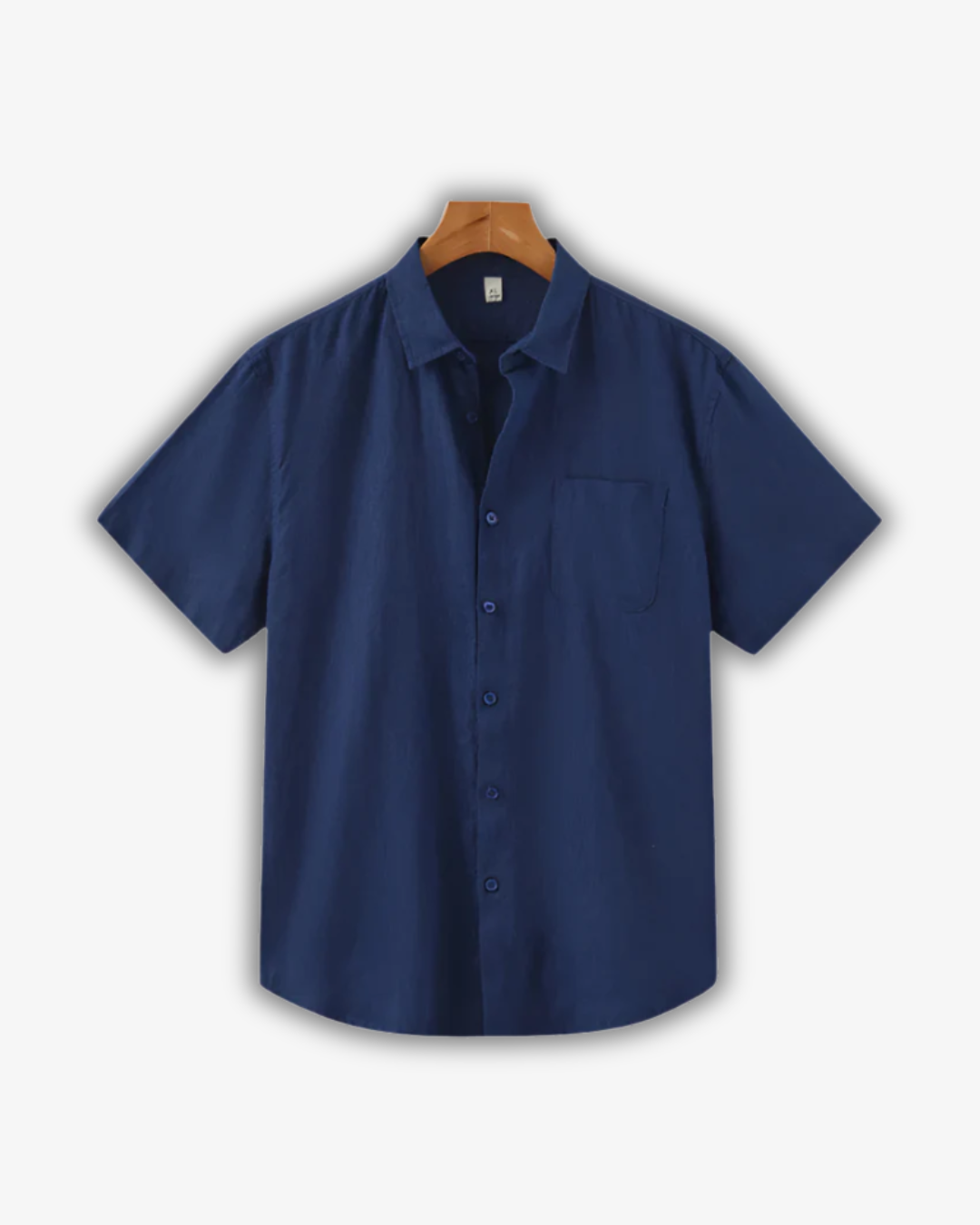 Men's Wrinkle-Free Linen Blend Shirt – Lightweight & Travel-Ready