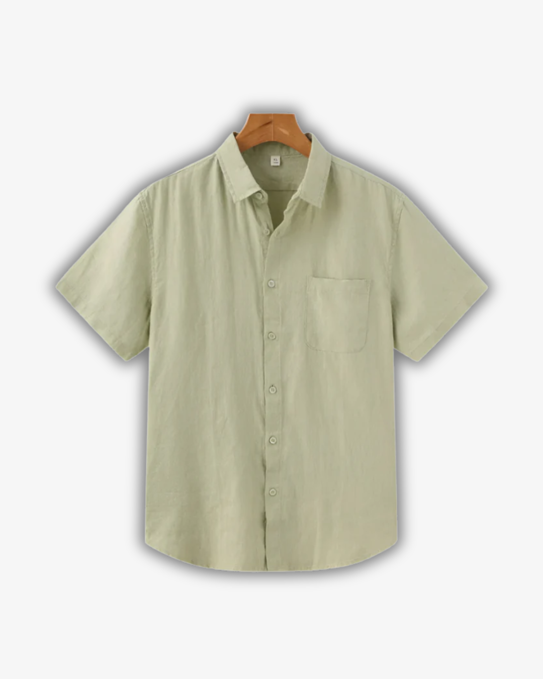 Men's Wrinkle-Free Linen Blend Shirt – Lightweight & Travel-Ready