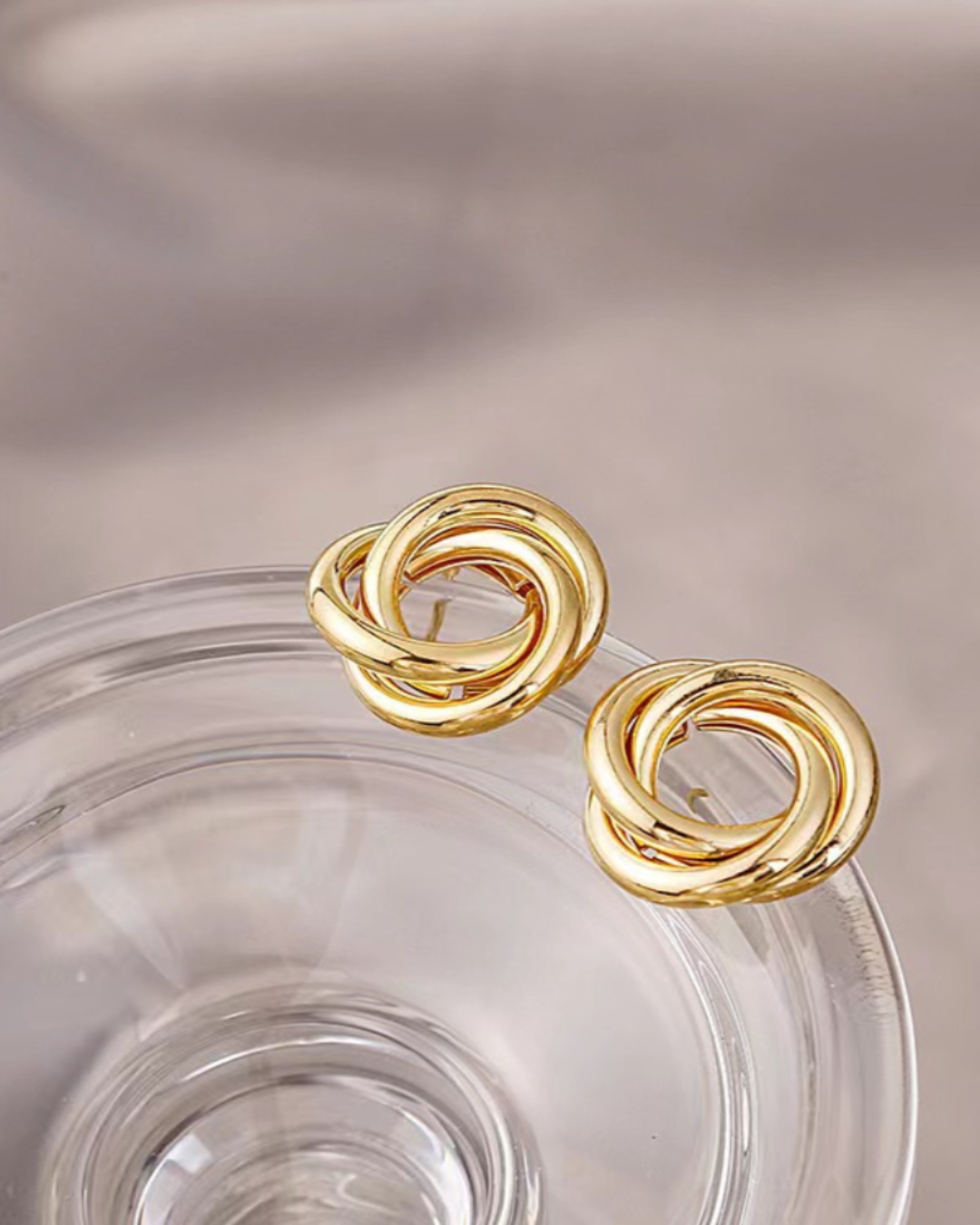 The Symbol of Grace – Aurelia Knot Studs