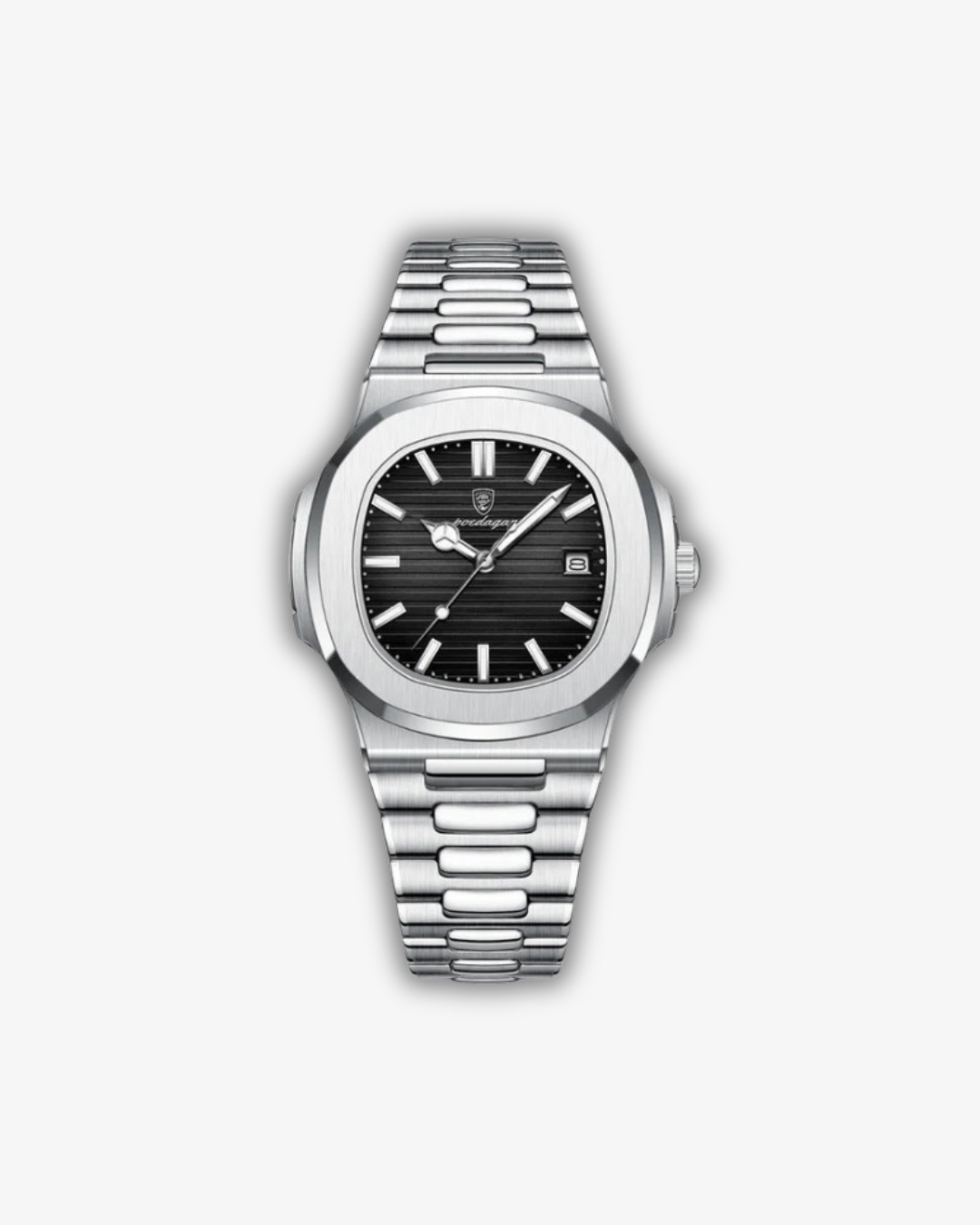 Men's Luminous Quartz Watch – Stainless Steel Business Style
