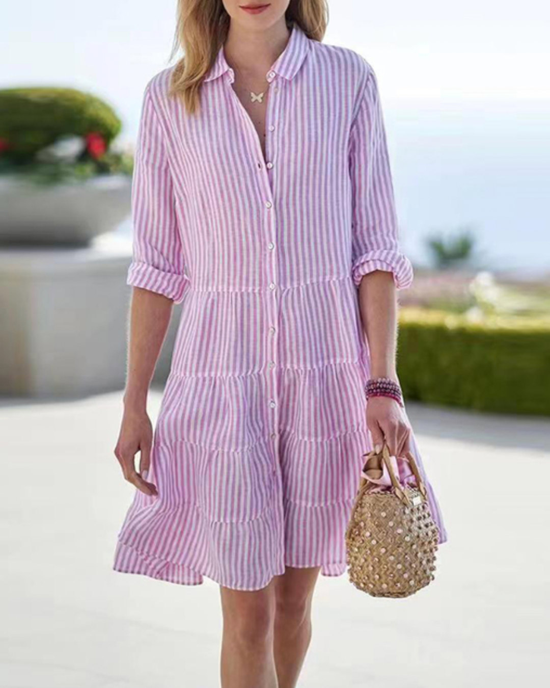 Women's Lightweight Sleeveless Summer Dress – Flowy & Breezy Fit