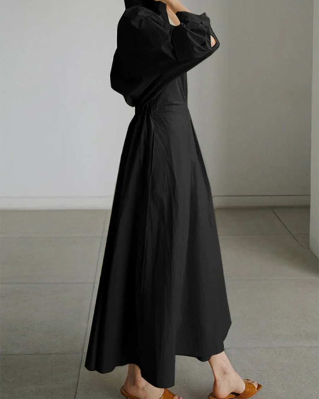 Aira | Women's Elegant Button-Down Summer Shirt Dress