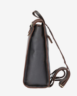 Premium Full Grain Leather Backpack | The Venice Edition