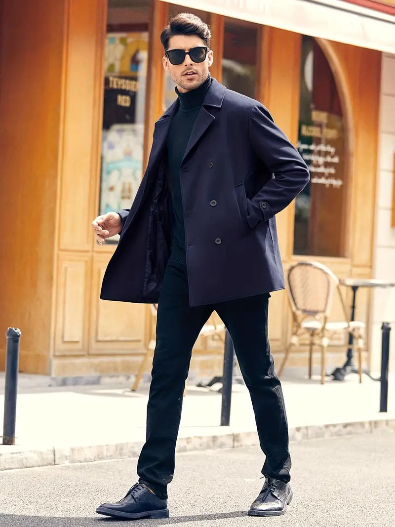 Monte Carlo Classic Wool Trenchcoat – Timeless Elegance & Ultimate Warmth