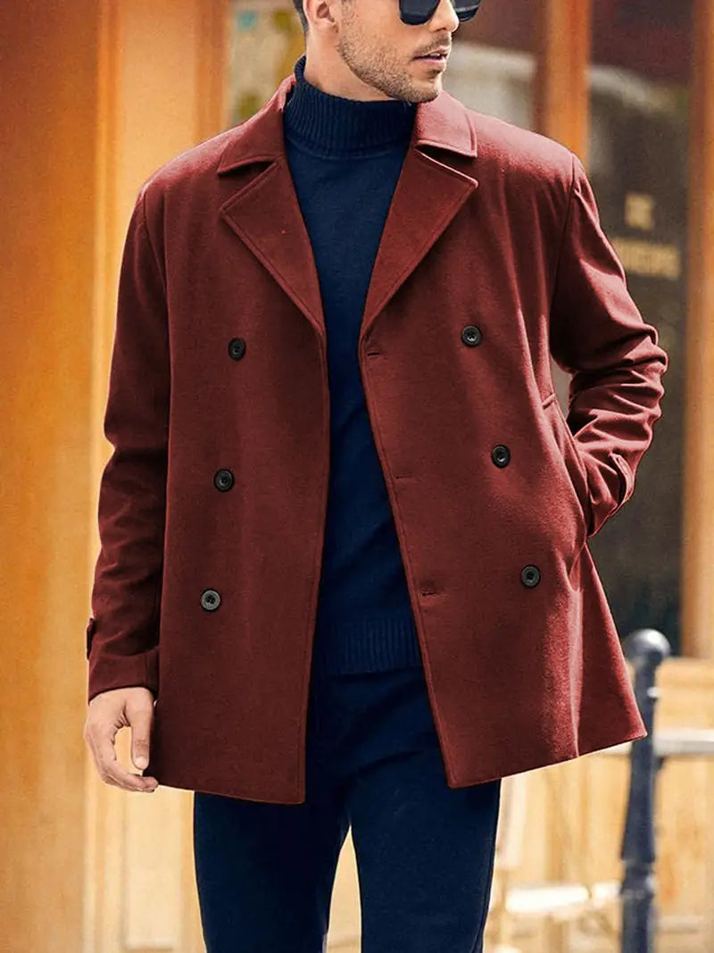Monte Carlo Classic Wool Trenchcoat – Timeless Elegance & Ultimate Warmth