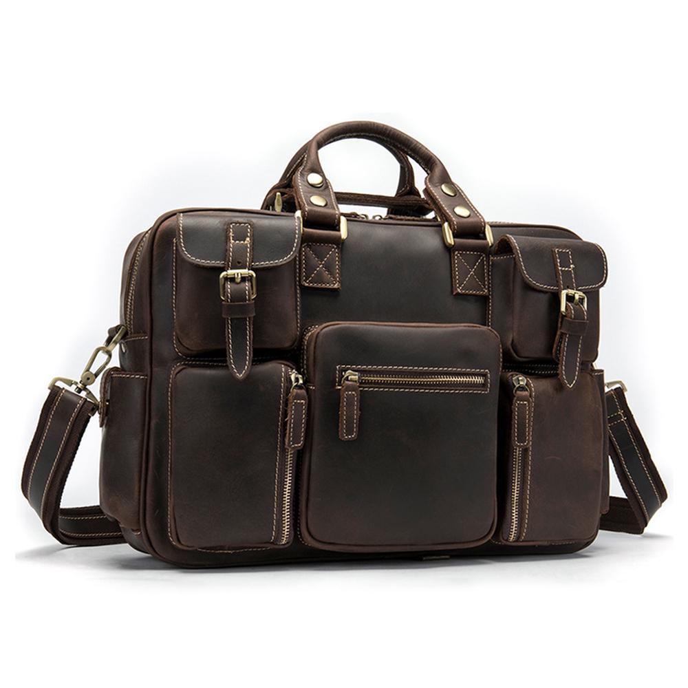 The Kensington Leather Messenger | PRINCE CHARMING
