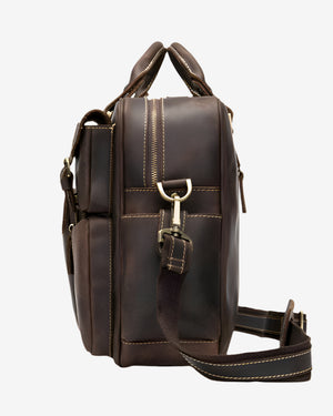 The Kensington Leather Messenger | PRINCE CHARMING