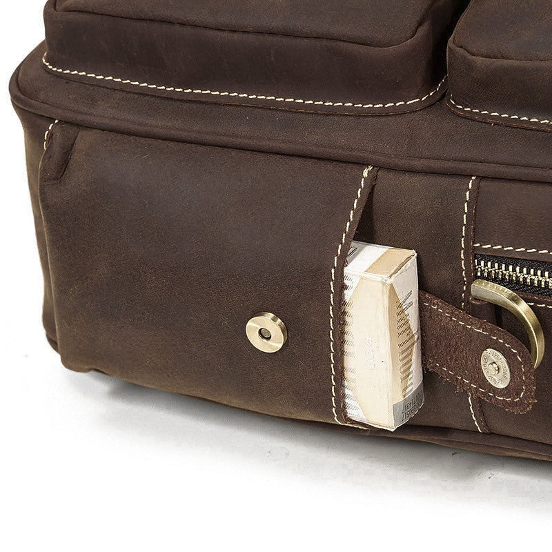 The Kensington Leather Messenger | PRINCE CHARMING