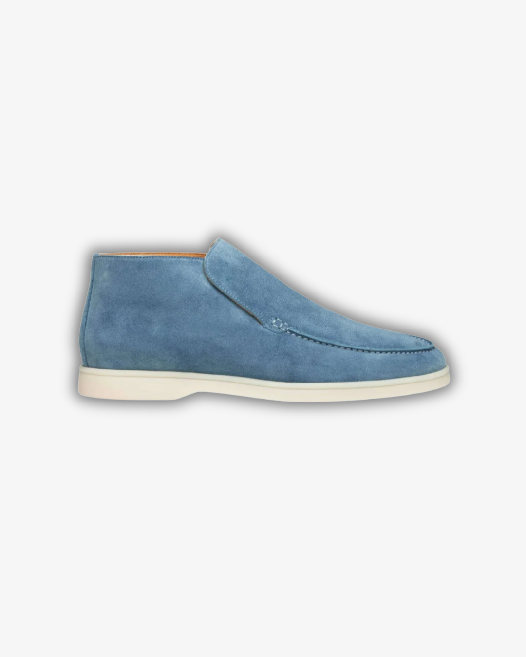 Sapphire Blue Suede Loafers for the Modern Gentleman | Style and Comfort in One