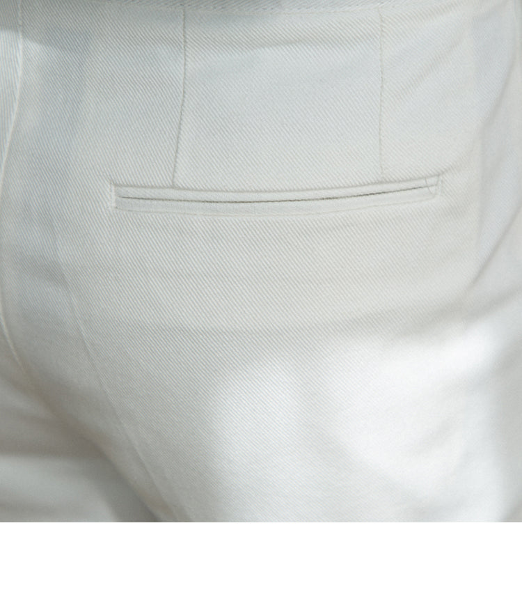 The Milan High-Waist Cotton Trousers – Chic Comfort & Effortless Elegance