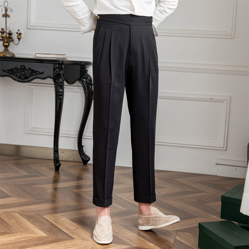 The Parisian Elegance High-Waisted Suit Trousers – Timeless Style & Ultimate Comfort