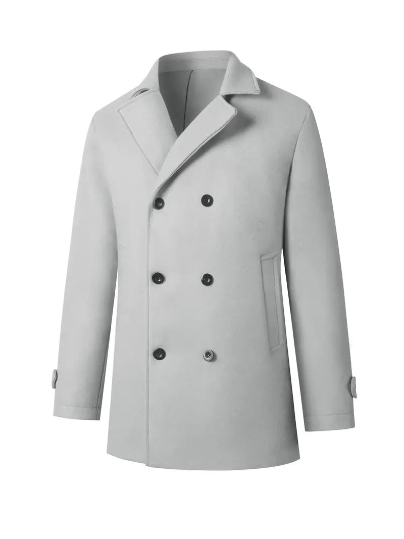 Monte Carlo Classic Wool Trenchcoat – Timeless Elegance & Ultimate Warmth