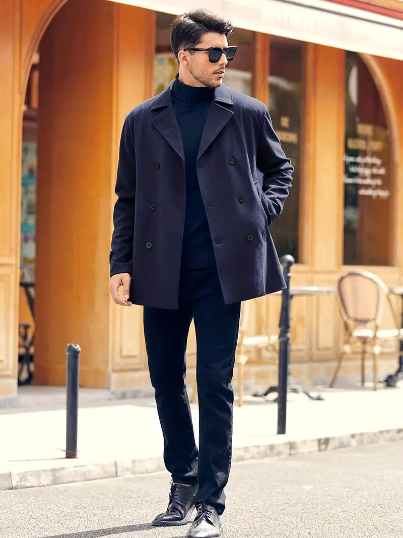 Monte Carlo Classic Wool Trenchcoat – Timeless Elegance & Ultimate Warmth
