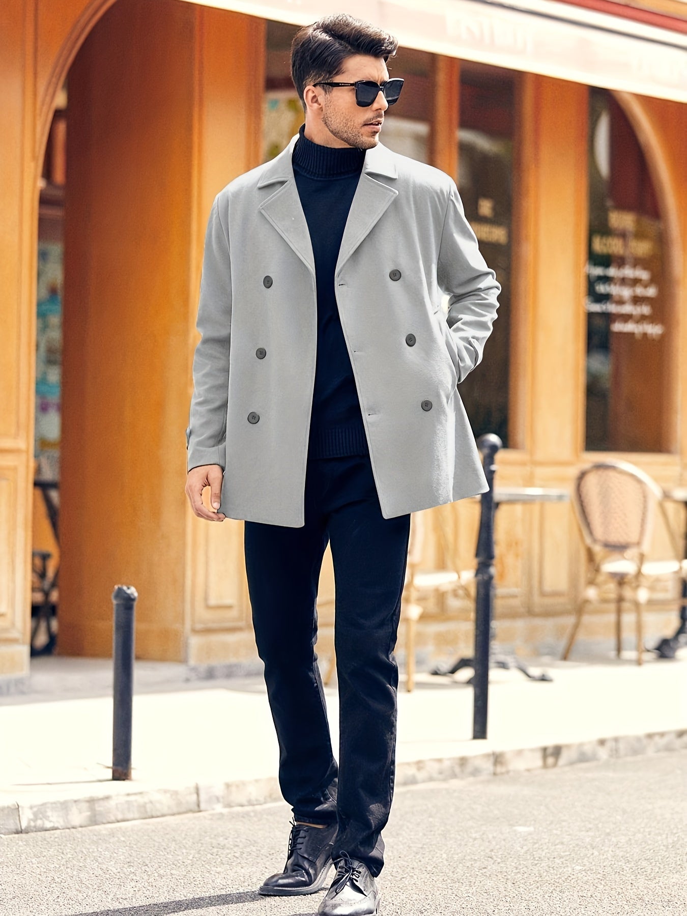 Monte Carlo Classic Wool Trenchcoat – Timeless Elegance & Ultimate Warmth