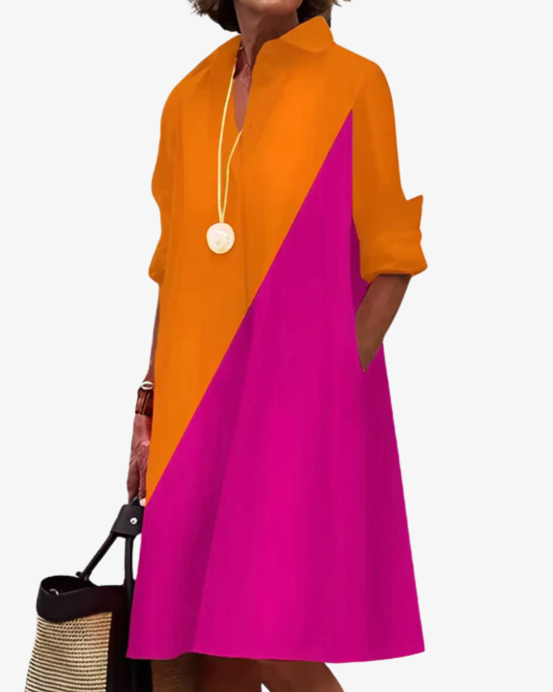 Hannah | Women's Stretch Fit Shirt Dress