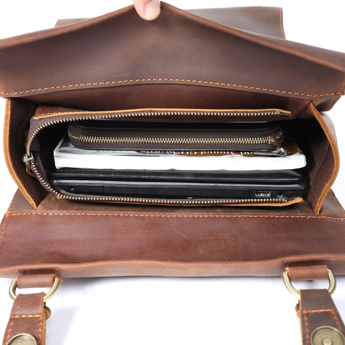 Premium Full Grain Leather Backpack | The Venice Edition