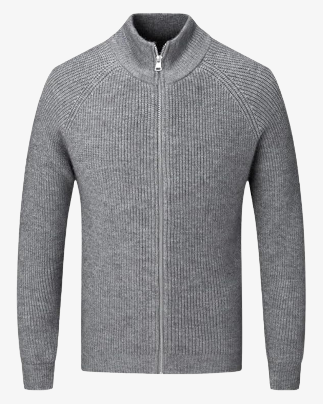 Humphrey | Men's Cashmere Knit Zip Cardigan