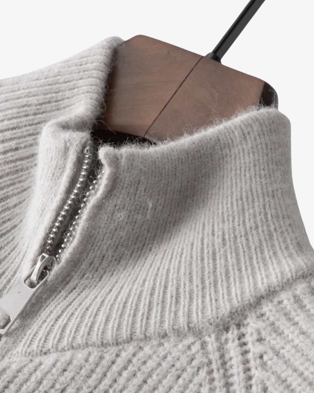 Humphrey | Men's Cashmere Knit Zip Cardigan