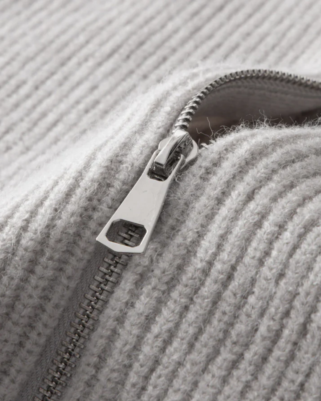 Humphrey | Men's Cashmere Knit Zip Cardigan
