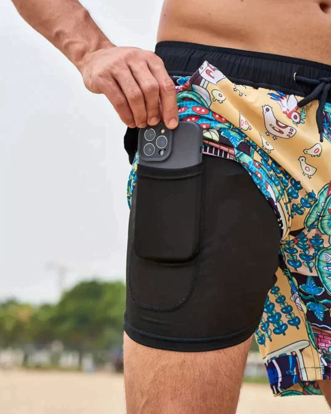Kyle | Men's Lightweight Quick-Dry Swim Shorts