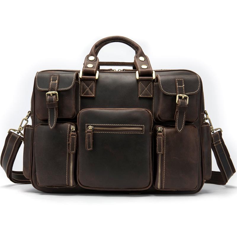 The Kensington Leather Messenger | PRINCE CHARMING