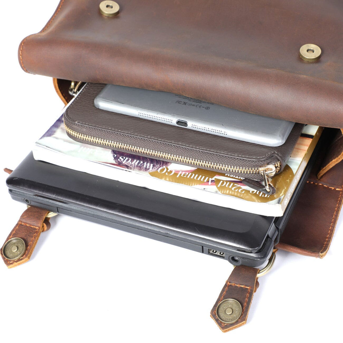 Premium Full Grain Leather Backpack | The Venice Edition