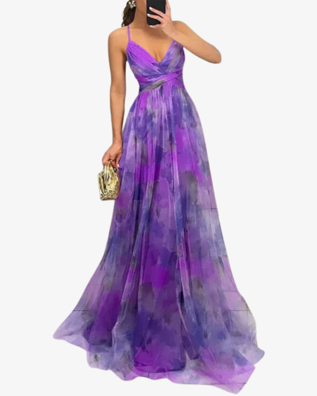 Celine | Floral Strappy Maxi Dress for Summer