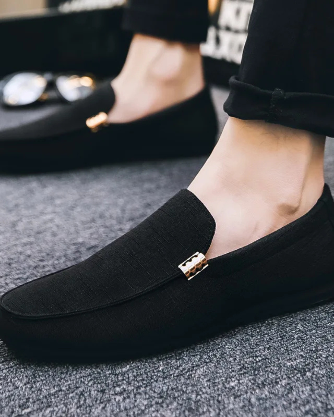 Men’s Lightweight Slip-On Loafers – Anti-Slip Summer Shoes