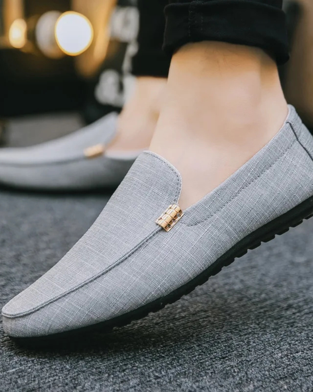 Men’s Lightweight Slip-On Loafers – Anti-Slip Summer Shoes