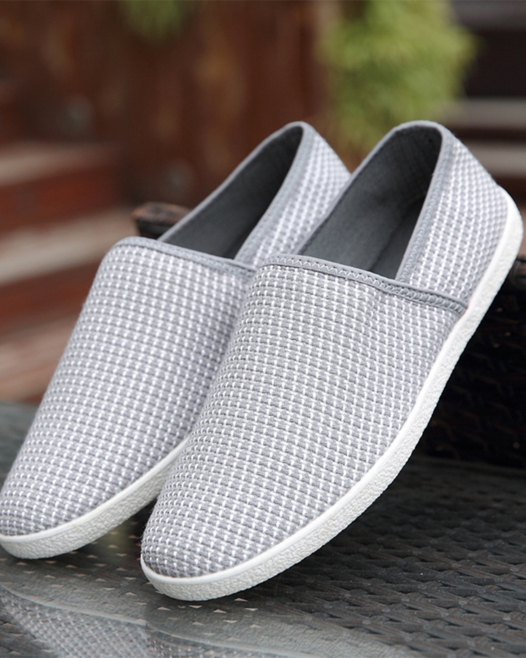 Men’s Luxury Slip-On Loafers – Formal Leather Look Shoes