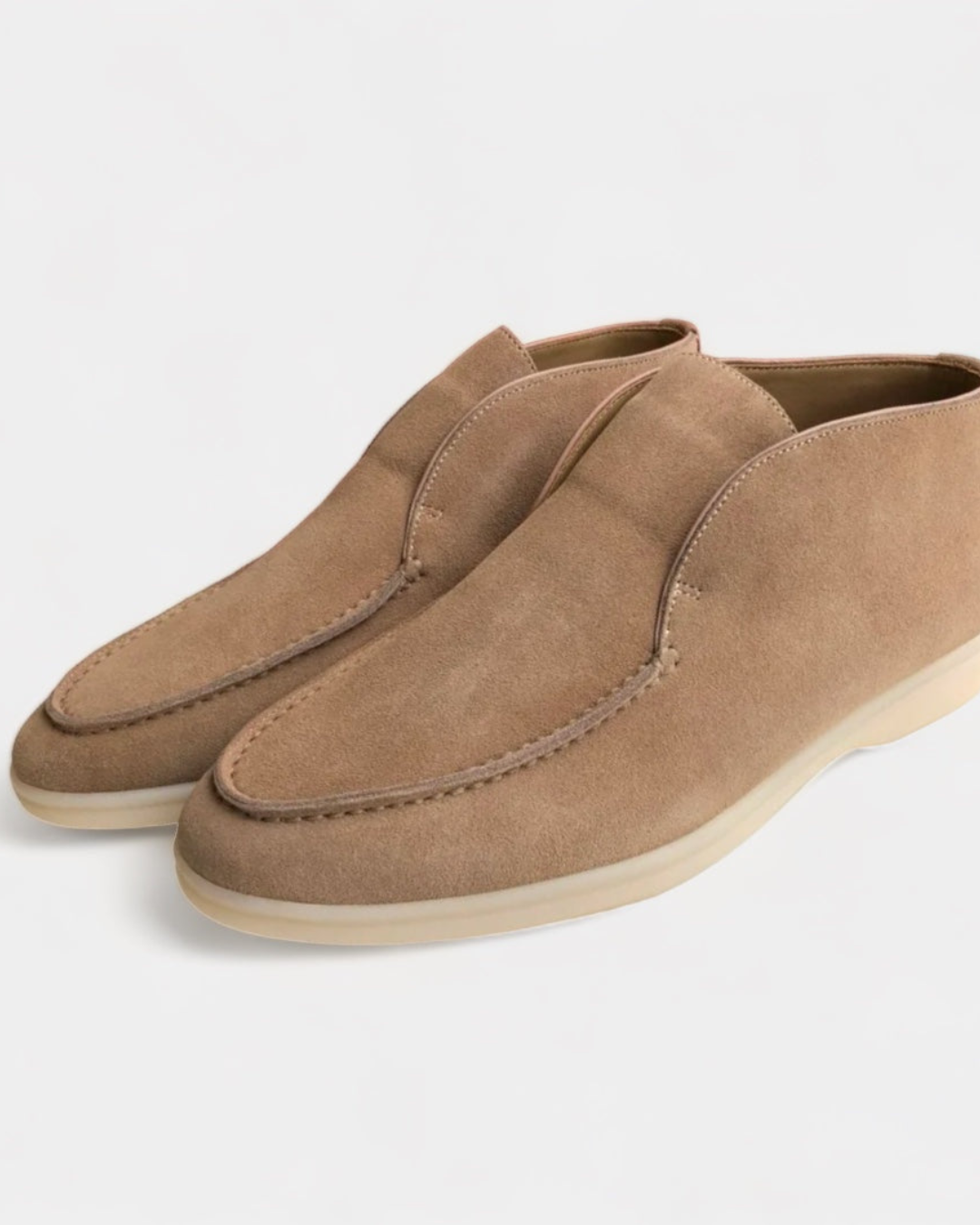 Men’s Leather Dress Slip-On Loafers – Smart & Streamlined Fit