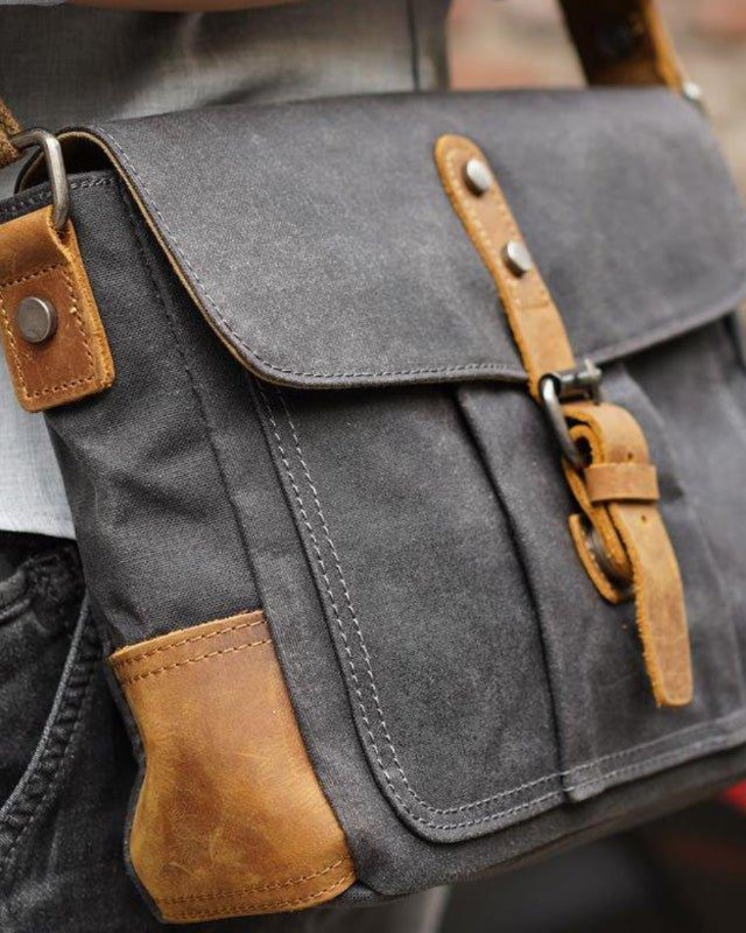 Phoenix | Unisex Vintage Canvas Camera Shoulder Bag