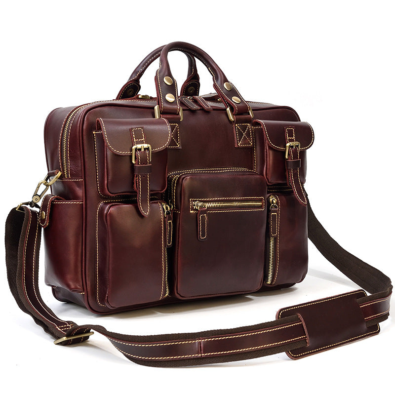 The Kensington Leather Messenger | PRINCE CHARMING
